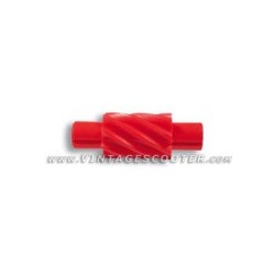 Engrenage De Transmission De Compteur Vespa 50/125 Prim, 8 Dents/Rouge